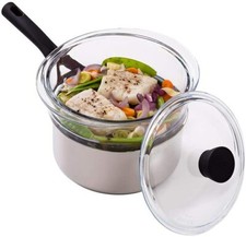 Pyrex Glass Steamer Basket