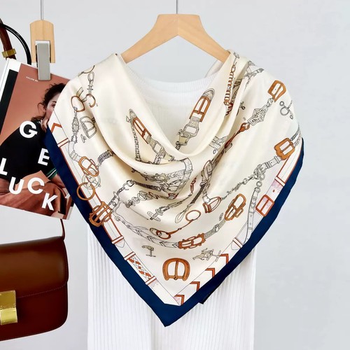 100 mulberry silk scarf in - scarf,