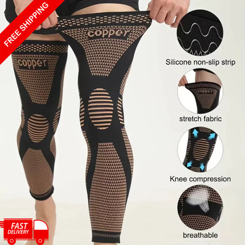 Copper knee support - knee, brace