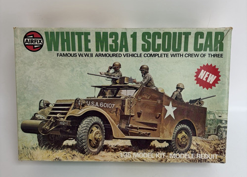 Airfix white m3a1 scout - 1:35,