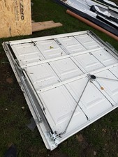 White Up and Over Garrage Door