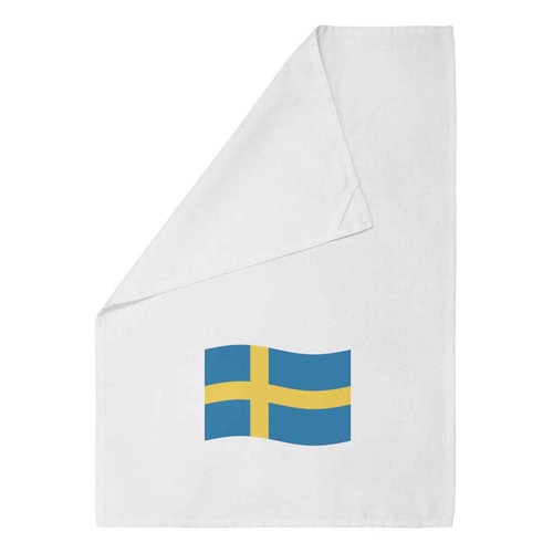 Waving swedish flag cotton - swedish,