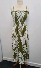 Olive Green and white Summer