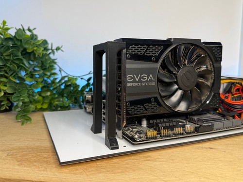 Gpu mounting bracket - mounting, test