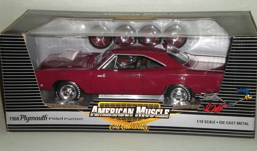 18th 1968 plymouth hemi road - 1/18th,