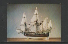 Postcard-Elizabethan Galleon C1600-Model in Science Museum-see 2 pics