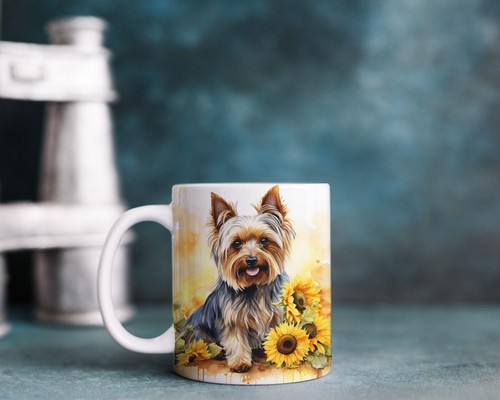 Watercolour yorkshire terrier - watercolour,
