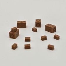 N Gauge Shipping Crates 1/148