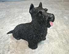 Castagna Wheaten Scottie Dog Scottish Terrier Ornament Figurine black Westie