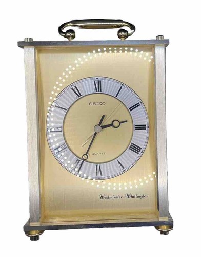 Seiko quartz gold tone brass - seiko,