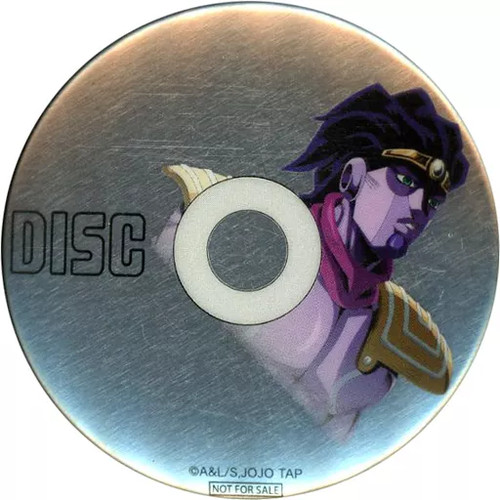 Star platinum disc style tin - star,