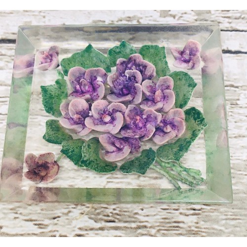 Vintage lucite brooch - vintage,