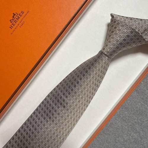Hermès men brown silk - men's,