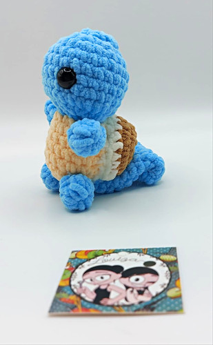 Handmade crochet turtle - crochet,