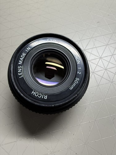 Ricoh rikenon 50mm lens - f/2,
