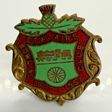 Vintage Badge Cowlairs Bowling