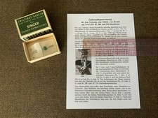 Vintage Singer 206/216 Tucking Twin Needle 12 - 2mm, German Manual, Ultra Scarce