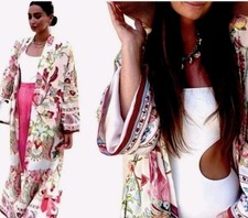 ZARA Printed ART LONG Kimono