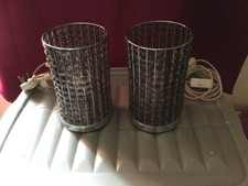 2 x Bedside Table Lamps