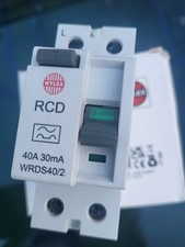 40A 30mA 2 Pole RCD (Type A) - Wylex
