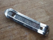 Vintage 1960's HULL BREWERY - BOTTLE & CAN OPENER - Party Seven Beer Keg Key