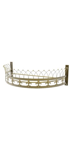 Wall mounted gold - gold, metal