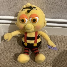 Fifi and the FLOWERPOTS Bumble bee 10 inch plush soft toy by vivid 2004 Vintage 