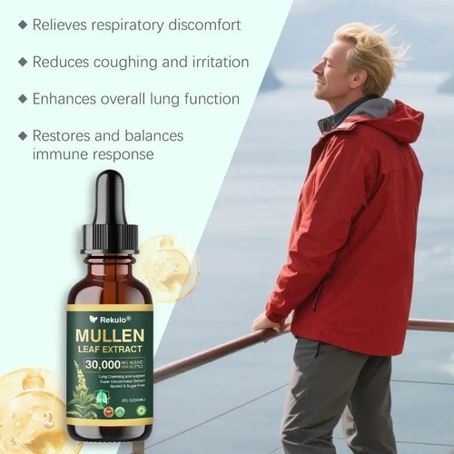 Mullein leaf extract - extract, drops