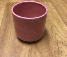 Vintage Dartmouth Devon Pottery Pink Planter Plant Pot Holder D151