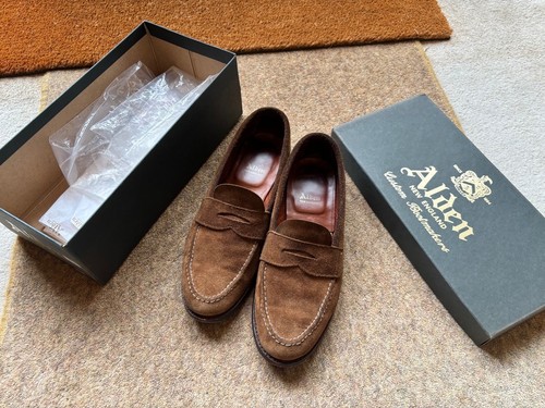 Alden unlined lhs snuff suede - unlined,