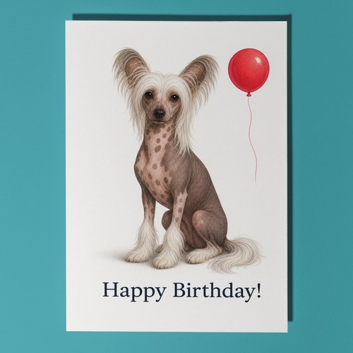 Chinese crested personalised - chinese,