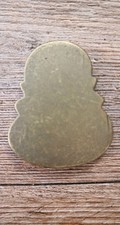 Antique Safe Escutcheon Soid Brass