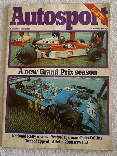 Autosport magazine 1977 choose - magazine,
