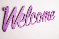 'Welcome' - Steel Metal