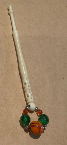 Vintage bone lace bobbin - , &