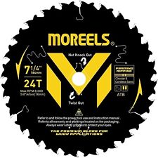 190mm x 16mm Circular Saw Blade - Diamond Bore/Twist Out Bore - Worm Drive Style