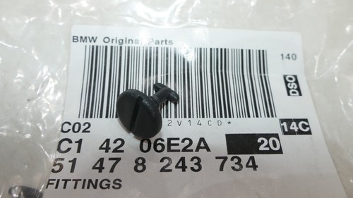 Bmw lock 5mm anthracite - bmw,