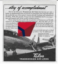 TRANSOCEAN AIR LINES 1956 DC-4