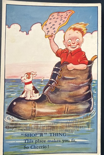 Fred spurgin comic seaside - fred,