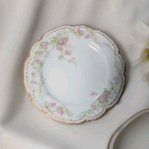 Haviland limoges pink floral - pink,