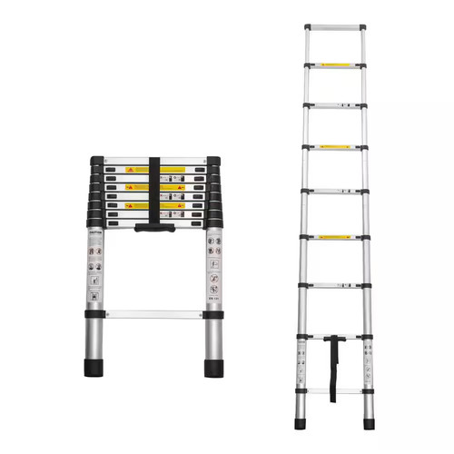 Aluminum telescoping - ft.,