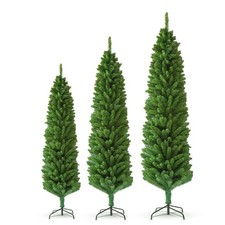Slim christmas tree pencil - christmas,