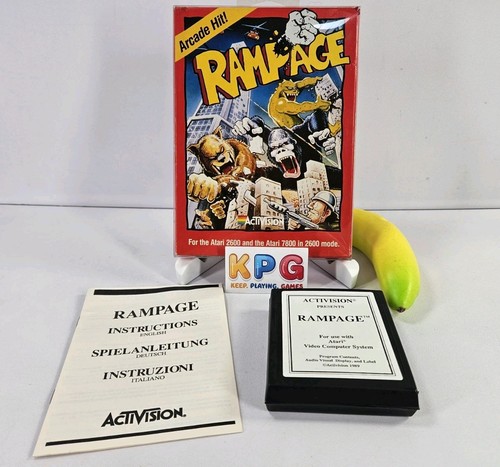 Rampage - (atari, 7800)