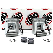 Suzuki GT250 X7 K/L/M/A/B 12103-33810 Piston Kits Bearings (2) +0.50mm / 54.50mm