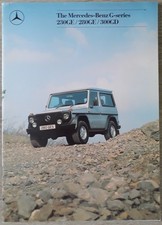 Mercedes-Benz G Wagen Brochure
