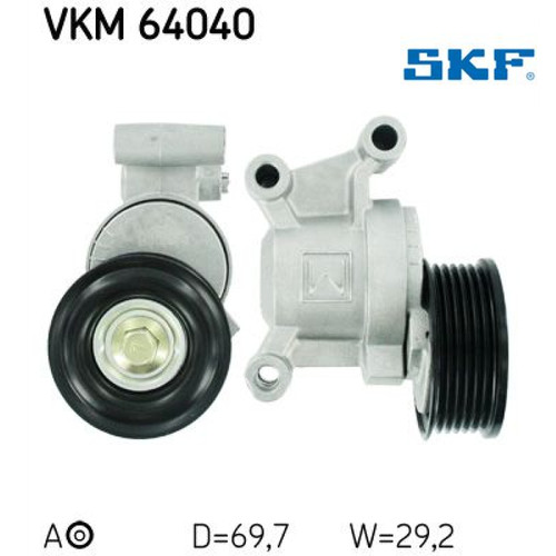 Belt tensioner ribbed - v-ribbed,
