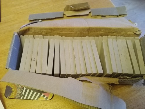 Victorian triangle tiles x50 - victorian,