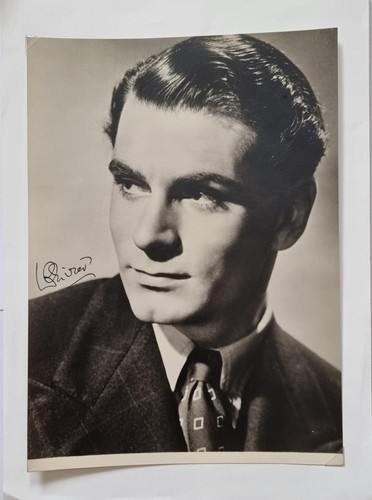 Laurence olivier signed - olivier,