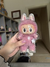 Popmart Labubu the Monster Exciting Macaron Series Lychee Berry With Case