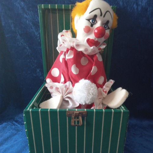 Vintage clown box - box, (